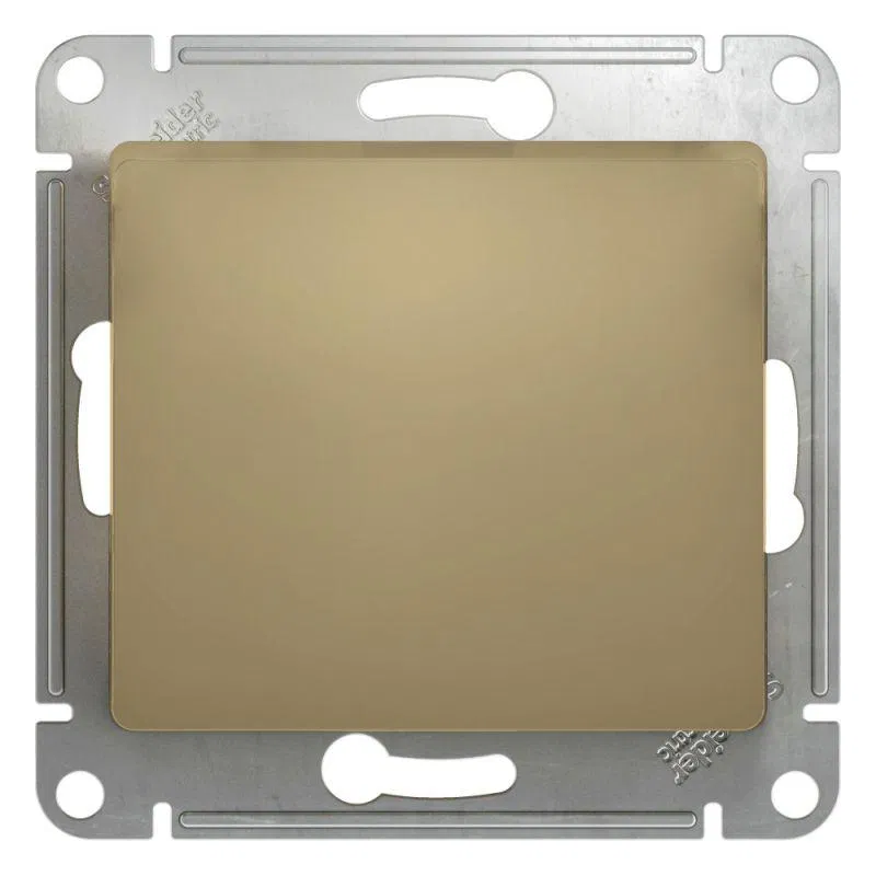 Выключатель 1-кл. СП Glossa 10А IP20 (сх. 1) 10AX механизм титан SE GSL000411 Systeme Electric