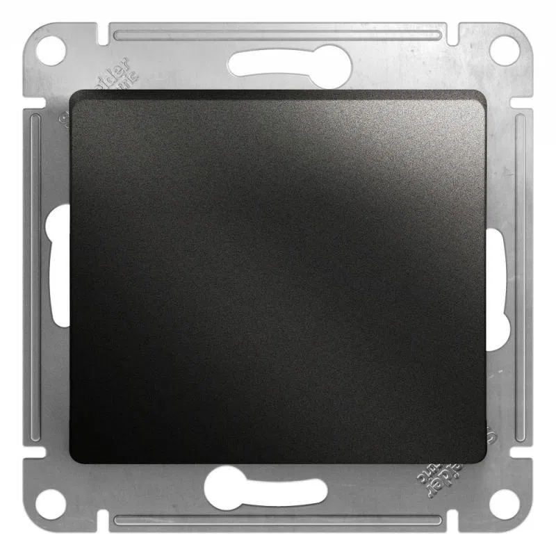 Выключатель 1-кл. СП Glossa 10А IP20 (сх. 1) 10AX механизм антрацит SE GSL000711 Systeme Electric