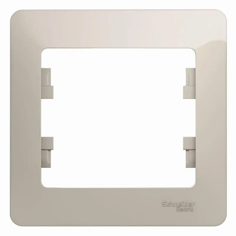 Рамка 1-м Glossa молоч. SE GSL000901 Systeme Electric