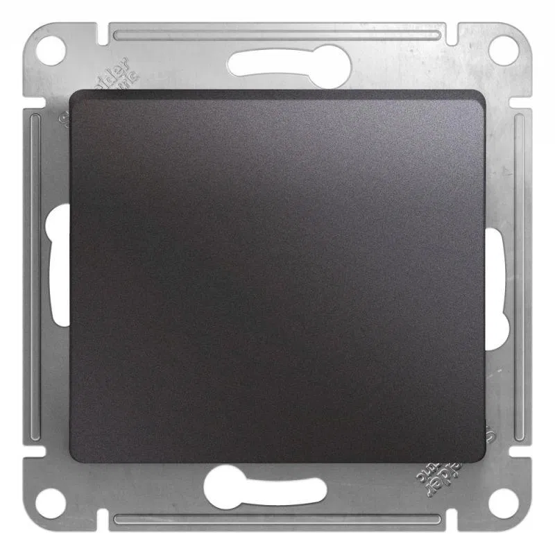 Выключатель 1-кл. СП Glossa 10А IP20 (сх. 1) 10AX механизм графит SE GSL001311 Systeme Electric