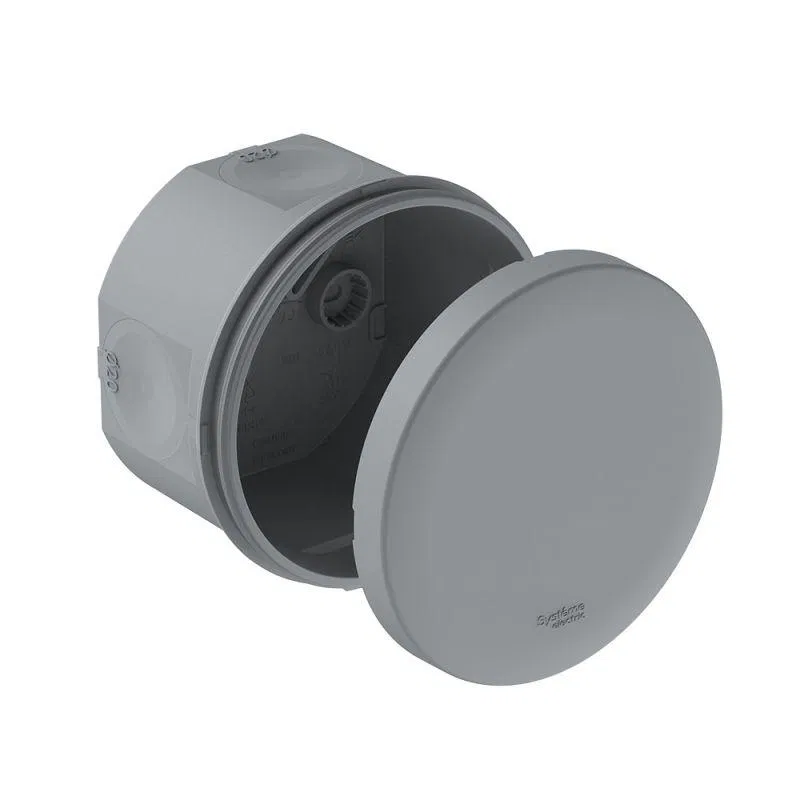 Коробка распределительная MultiBox IP66 d80х50 DIY (со стикером) сер. SE IMT351951 Systeme Electric