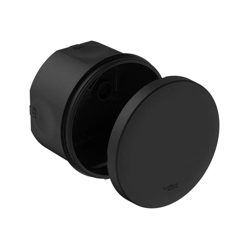 Коробка распределительная MultiBox IP66 d80х50 DIY (со стикером) черн. SE IMT352951 Systeme Electric
