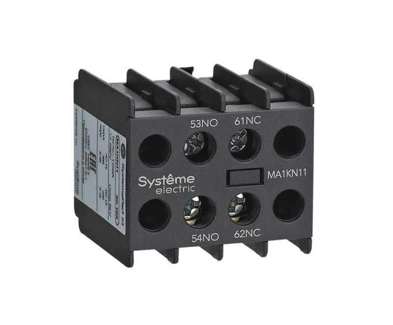 Блок контактов дополнительных MA1KN 2НЗ SE MA1KN02 Systeme Electric