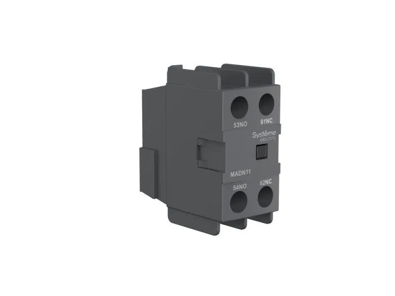 Блок контактный дополнительный MC1D 1НО+1НЗ фронт. монтаж. SE MADN11 Systeme Electric