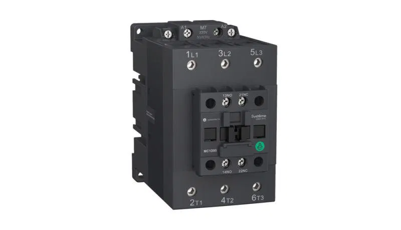 Контактор MC1D 3п 80А кат. 24В AC 1НО+1НЗ SE MC1D80B7 Systeme Electric