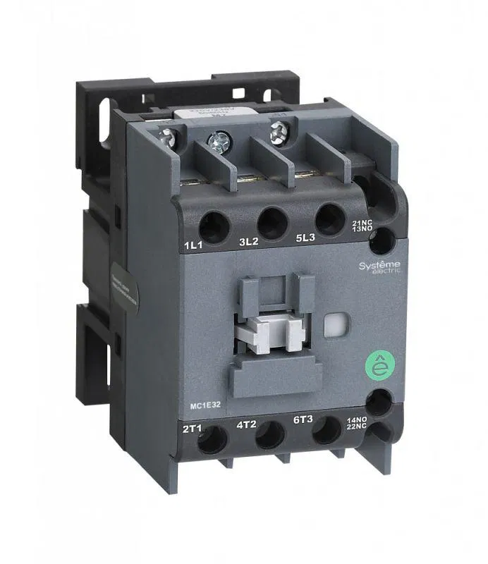 交流接触器 MC1E 3p 25A cat. 24V AC 1NO+1NC SE MC1E25B7 Systeme Electric