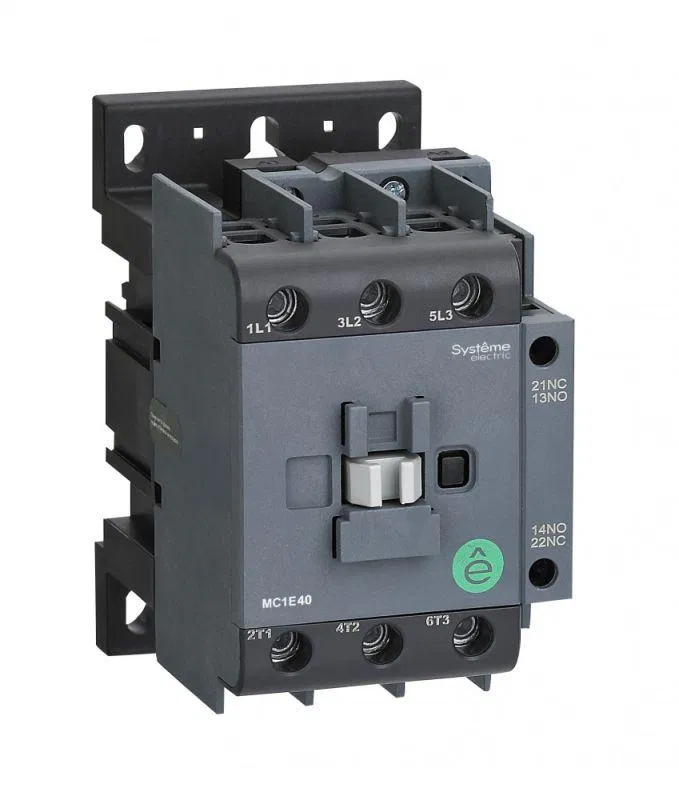Контактор MC1E 3п 40А кат. 24В AC 1НО+1НЗ SE MC1E40B7 Systeme Electric