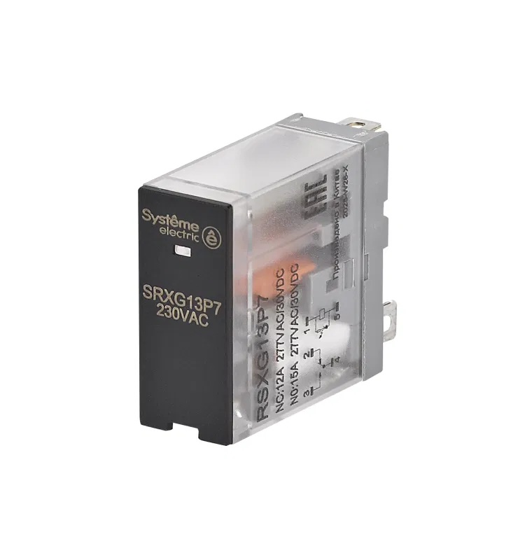 Реле 12А 1перекл. 230В AC LED SE RSXG13P7 Systeme Electric