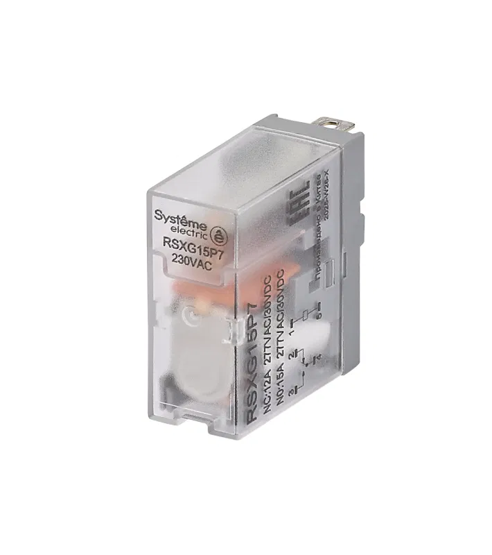 Реле 12А 1перекл. 230В AC SE RSXG15P7 Systeme Electric