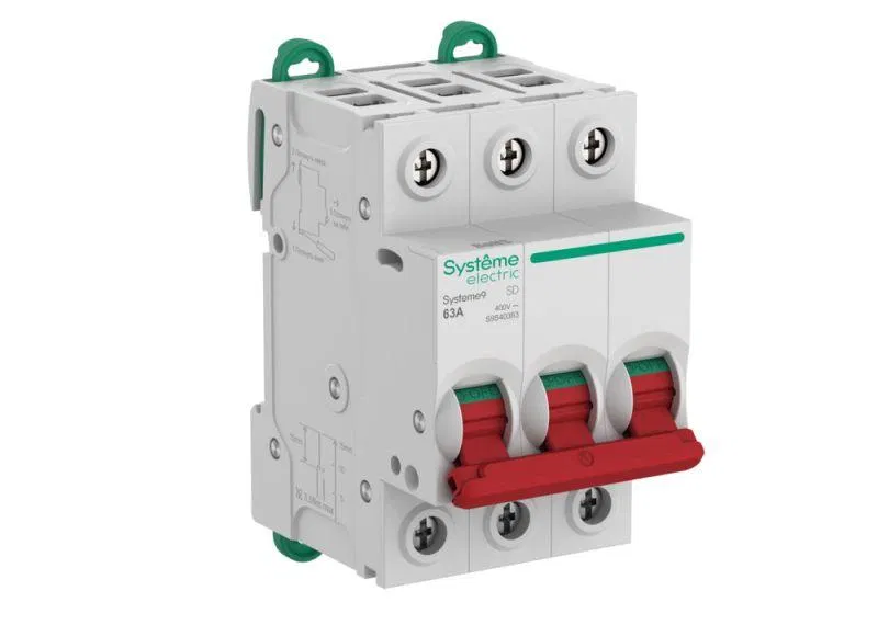 Load switch 3p 63A VN Systeme9 400V SE S9S40363 Systeme Electric