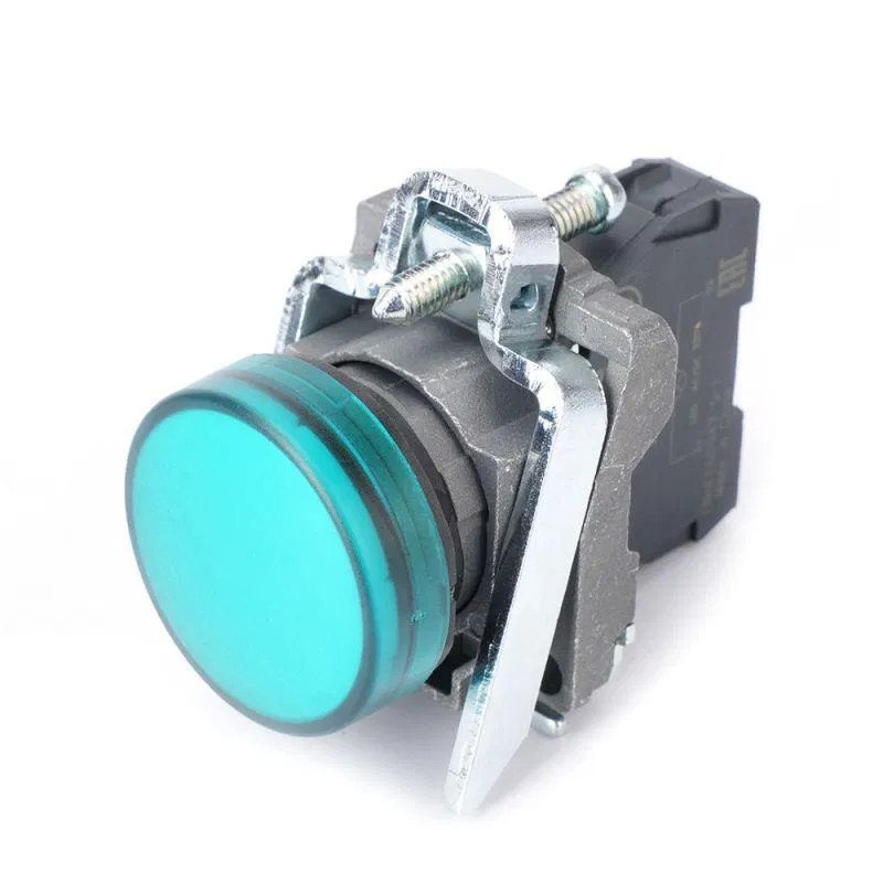Лампа светосигнальная d22мм 230-240В AC зел. в сборе SE SB4BVM3 Systeme Electric