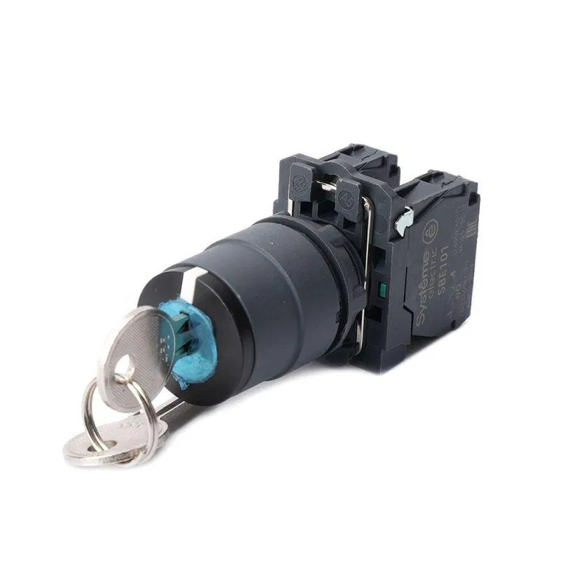 SB5 模块式开关组件 22mm 3位 2NO 带中心回位及钥匙取出功能 SE SB5AG53