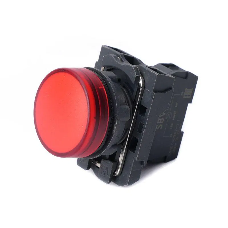 Лампа светосигнальная SB5 d22мм 230-240В AC красн. в сборе SE SB5AVM4 Systeme Electric