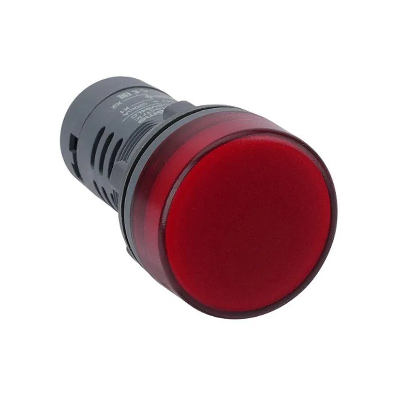Лампа светосигнальная SB7 d22мм 230В AC красн. моноблочная SE SB7EV04MP Systeme Electric