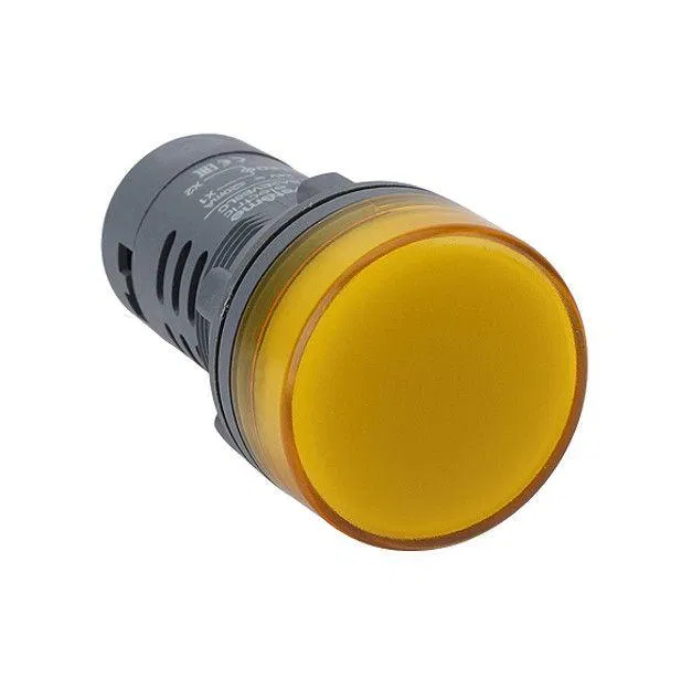 Лампа светосигнальная SB7 d22мм 230В AC желт. моноблочная SE SB7EV08MP Systeme Electric