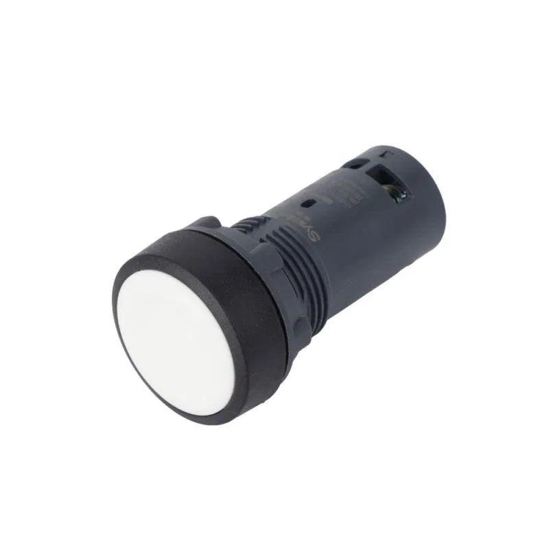 Кнопка моноблочная SB7 22мм с возвратом пластик 1НО IP65 бел. SE SB7NA11 Systeme Electric
