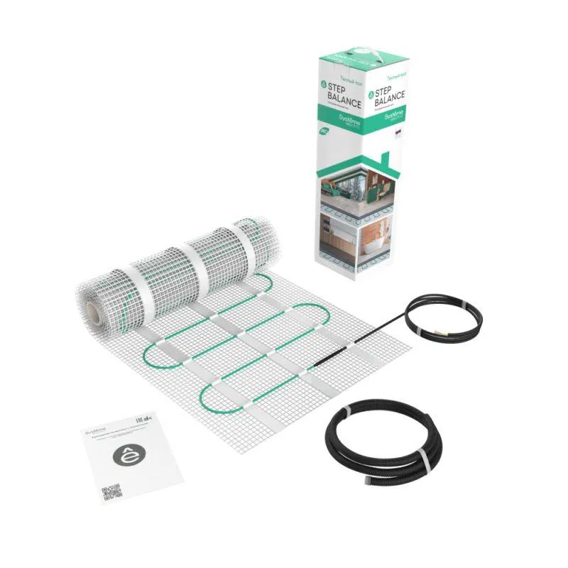 "Warm Floor" kit (mat) Step Balance SBM150015 150W/sq.m 225W 1.5sq.m SE SBM150015 Systeme Electric