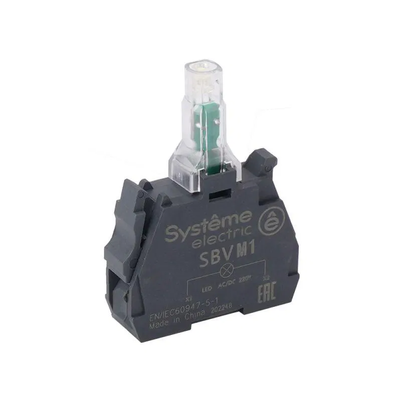LED light block 24V DC white SE SBVB1 Systeme Electric