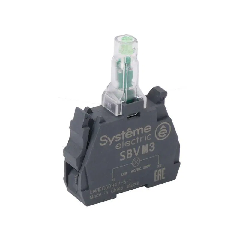 Блок световой светодиодный 230-240В AC зел. SE SBVM3 Systeme Electric