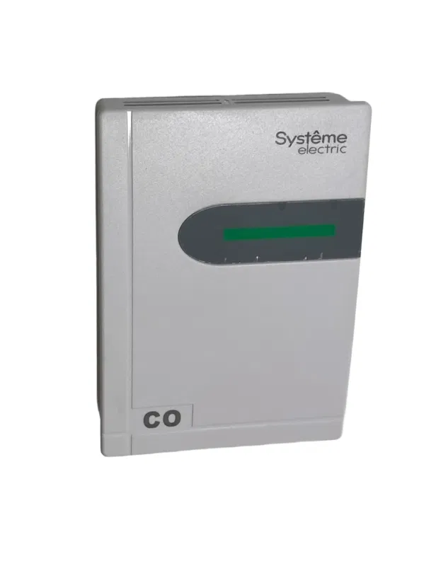 Датчик CO для гаражей 100PPM 4-20мА(3-пров)/0-10В цв. индикатор ~18-30В/=18-30В SE SGCMP Systeme Electric