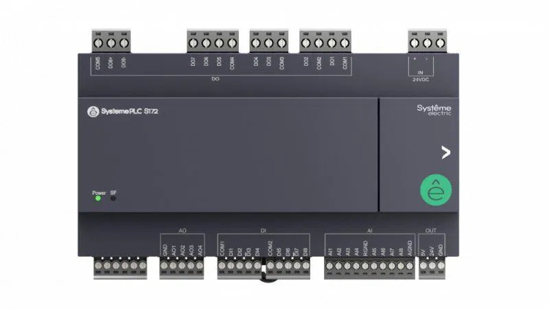 Модуль ввода/вывода дискретный 24В DC 28 IO: 16 DI; 12 DO (реле) SE SM172EDM2800 Systeme Electric