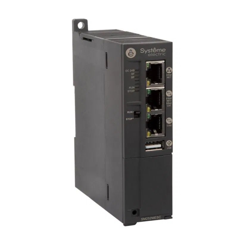 Контроллер SM252 1 порт EtherCAT 1 порт Modbus 1 порт CANopen SE SM252MESC Systeme Electric
