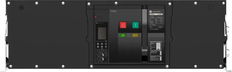 Выключатель автоматический воздушный 4п 5000А SystemePact ACB63H 6.0H стац. ГП MCH+MX+XF AC 230В SE SPA63H504FHNN58H Systeme Electric