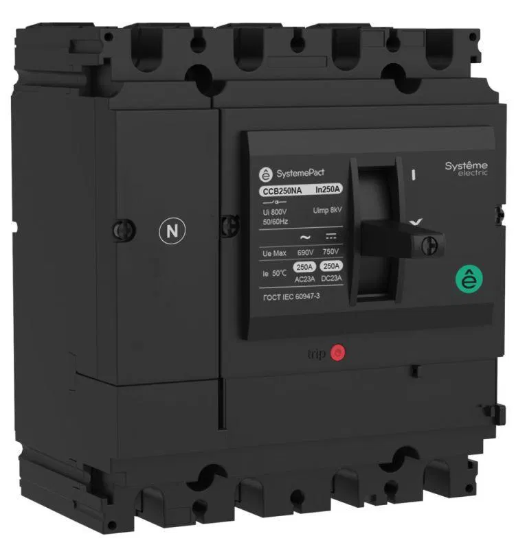 Выключатель-разъединитель SPC100 4P NA 100А SE SPC100100NA4DF Systeme Electric