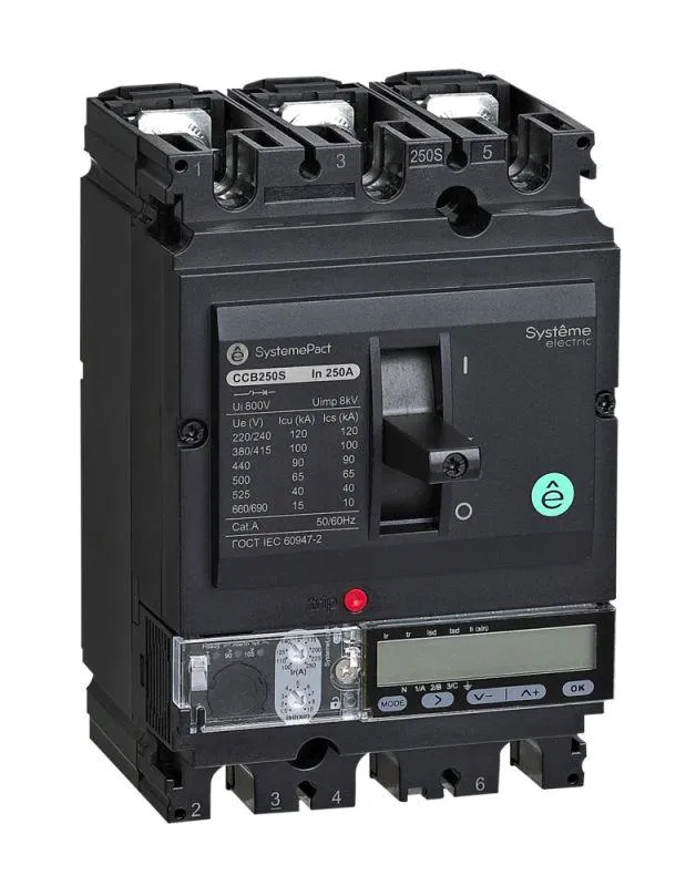 Выключатель автоматический SPC100 36кА S5.2E 3P3D 40А SE SPC100F04052E3DFC Systeme Electric