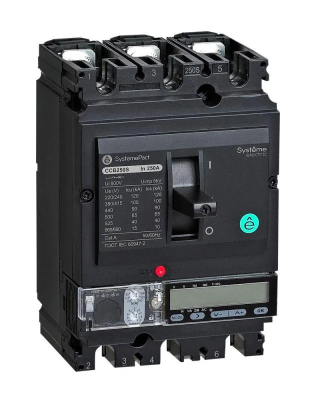 Выключатель автоматический SPC100 150кА S5.2E 3P3D 100А SE SPC100L10052E3DFC Systeme Electric