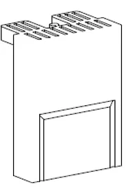Заглушка короткая клеммная 3P (250) SE SPD-STC-02 Systeme Electric