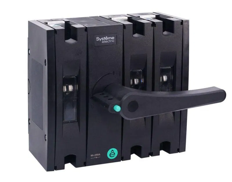 Выключатель-разъединитель SYSTEMEPACT SD250 3п 250А рукоятка фронт. центр (зак. отдельно) SE SSD02503MF0250 Systeme Electric
