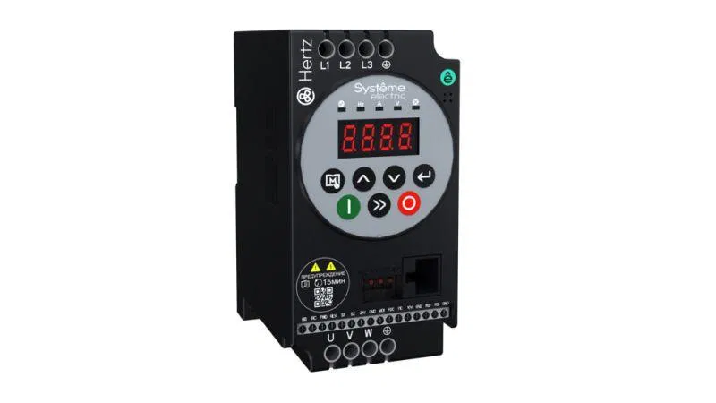 变频器 STV050 Hertz 0.4kW 220V EMC C3 + LED 操作员面板 SE STV050U04M2 Systeme Electric