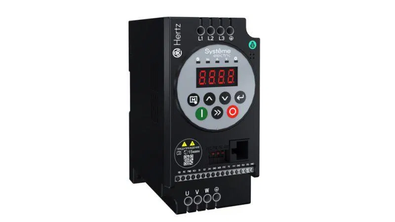 变频器 STV050 Hertz 0.75kW 380V EMC C3 + LED 操作面板 SE STV050U07N4 Systeme Electric