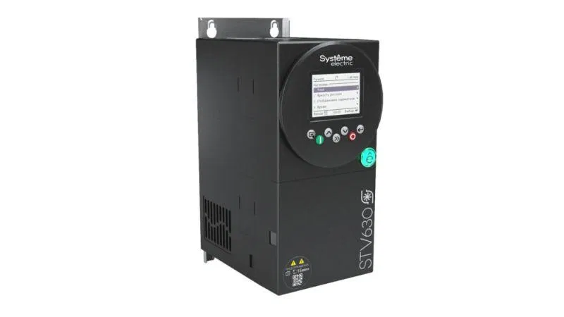 Преобразователь частоты STV630 4кВт 400В ЭМС С3 + встр. DC реактор + LCD панель оператора SE STV630U40N4L1 Systeme Electric