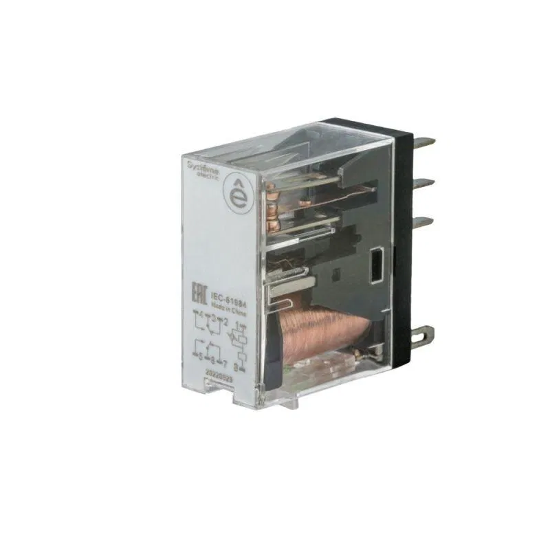 Реле 8А 2перекл. 110В DC LED SE SXG23FD Systeme Electric