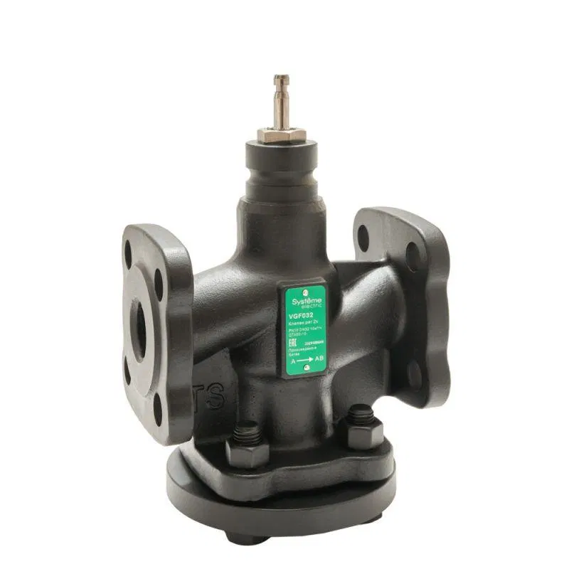 Клапан регулирующий 2-ход фланц PN16 DN32 15куб.м/ч -20…+130град.C SE VGF032 Systeme Electric