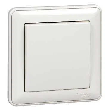 Выключатель 1-кл. СП W59 10А IP20 10AX в сборе бел. SE VS110-154-18 Systeme Electric