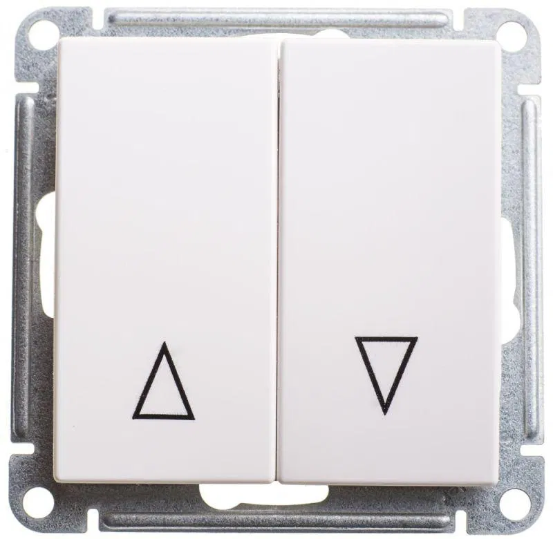 百叶窗开关 2-kl. SP W59 10A IP20 10AX 带机械锁定 机构 白色 SE VS410-253-1-86 Systeme Electric
