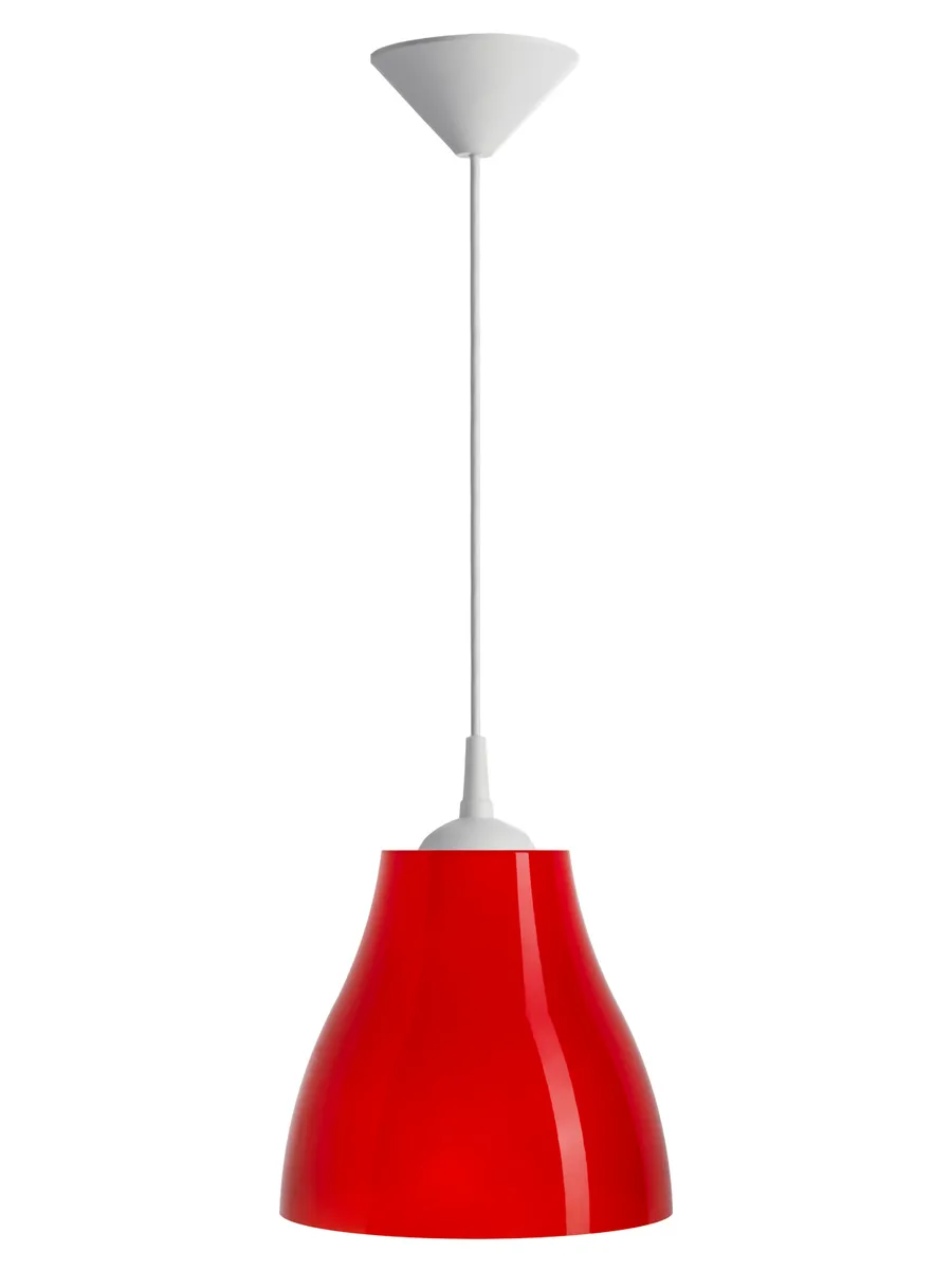 Светильник НСБ 21-60-142 УХЛ4 "Melodi mini" красный, шнур белый TDM SQ0313-0025