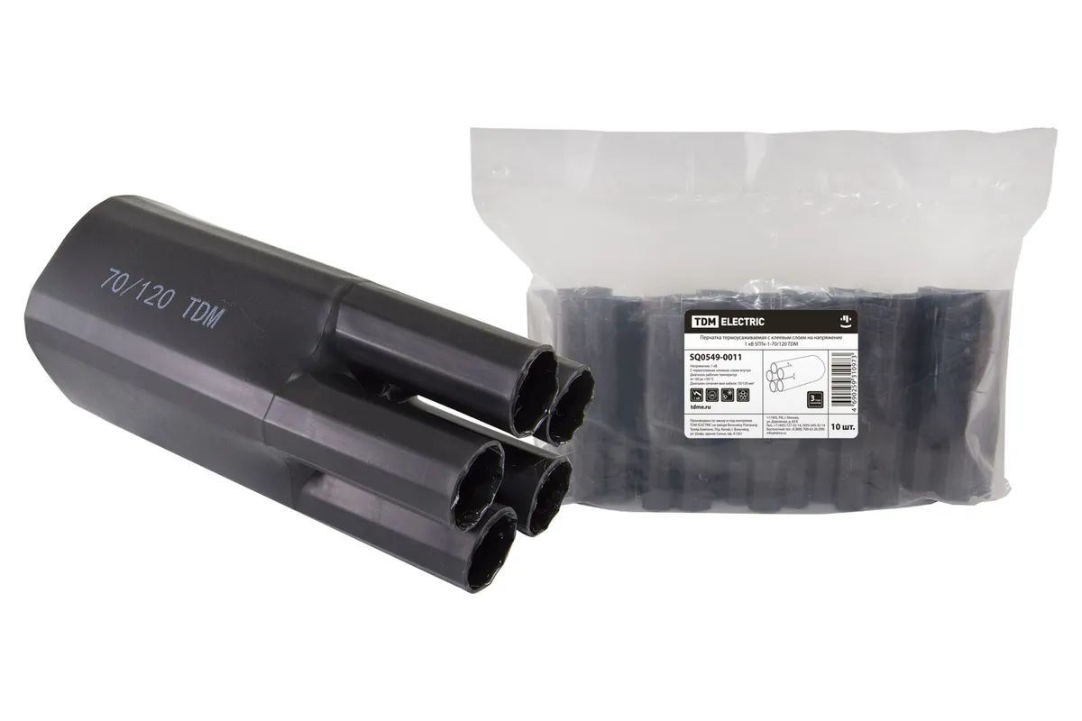 Перчатка термоусаживаемая 5ПТк-1-70/120 TDM SQ0549-0011
