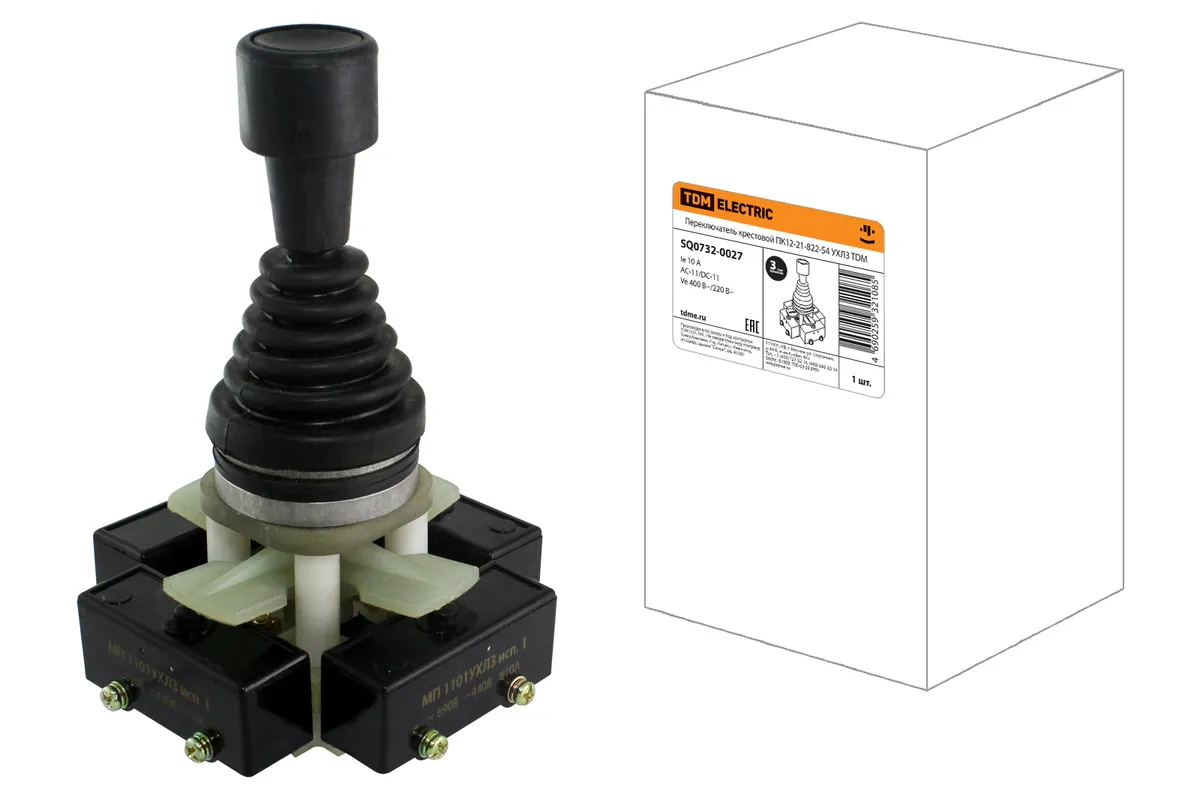 Переключатель крестовой ПК12-21-822-54 УХЛ3 TDM SQ0732-0027