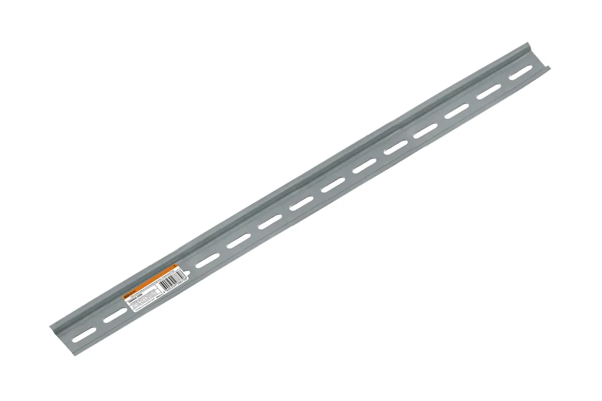 DIN-рейка (60см) оцинкованная инд. штрихкод TDM SQ0804-2006