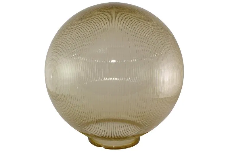 Globe diffuser PMMA 400 mm gold prism (bayonet 145 mm) TDM SQ0321-0241