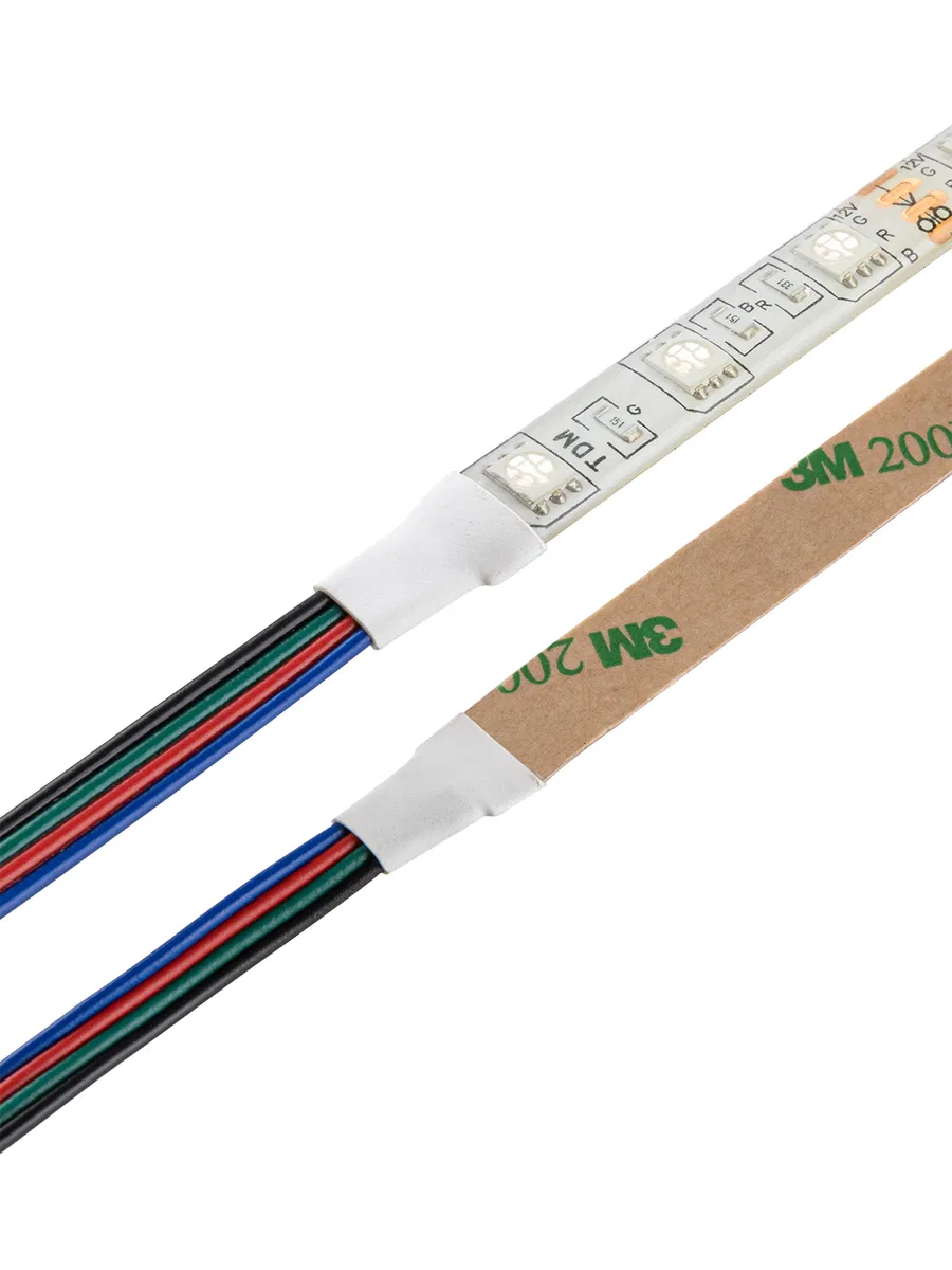 Лента светодиодная SMD5050-60 LED/м-IP65-12 В-14,4 Вт/м-RGB (5 м) блистер TDM SQ0331-0346