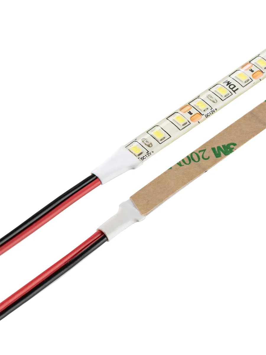 Лента светодиодная SMD2835-120 LED/м-IP65-12 В-9,6 Вт/м-4000 К (5 м) блистер TDM SQ0331-0347