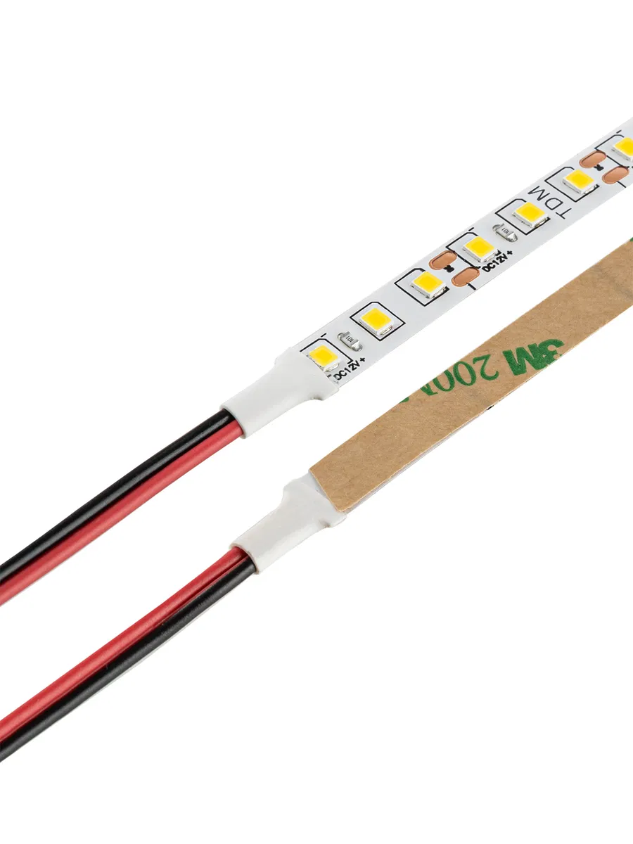 Лента светодиодная SMD2835-120 LED/м-IP20-12 В-9,6 Вт/м-3000 К (5 м) блистер TDM SQ0331-0362