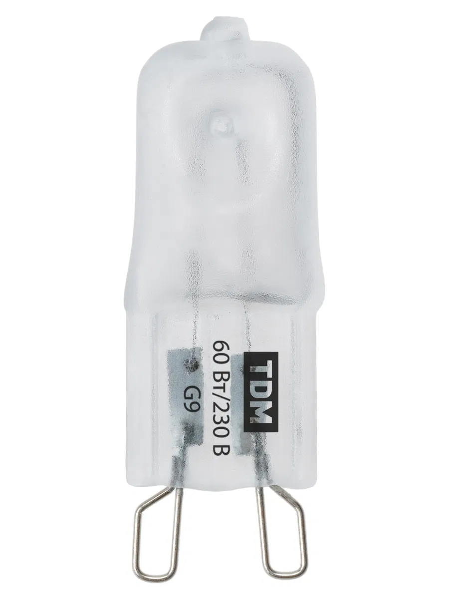 Лампа капсульная галогенная JCD - 60 Вт - 230 В - G9 матовая TDM SQ0341-0059