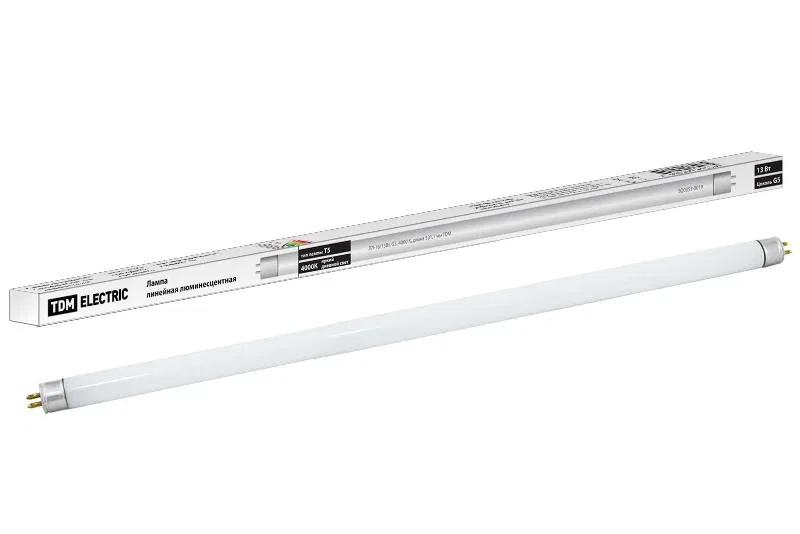 双端线性荧光灯 LL-16/13 W, T5/G5, 4000 K, 长度 531.14mm TDM SQ0355-0019