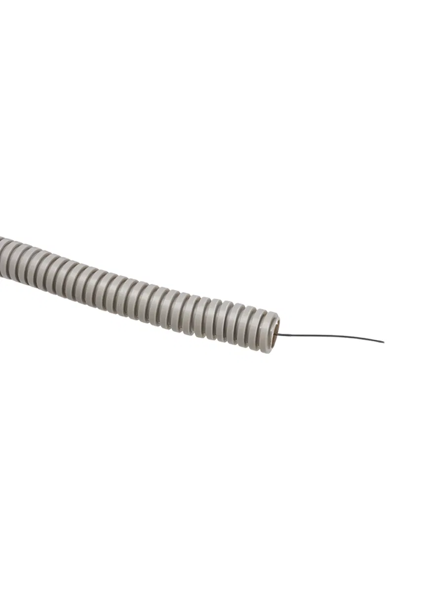 Труба гофрированная ПВХ d 16 с зондом (100 м) тяжелая TDM SQ0401-0101